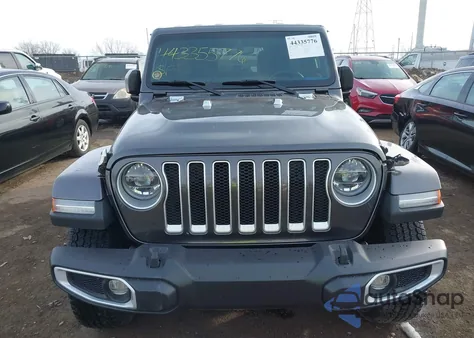 2022 Jeep Wrangler Unlimited Sahara 4X4 z USA, uszkodzony, nr VIN 1C4HJXEG1NW254559